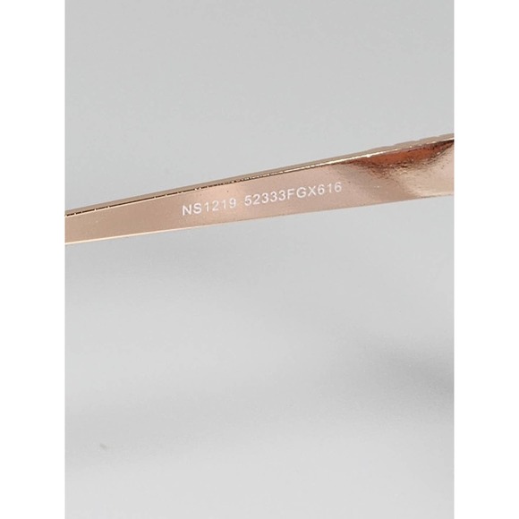 Foster Grant Full Classic Rose Gold / Pink 3D Snake Deco Sunglasses 52333FGX616 - Picture 9 of 11